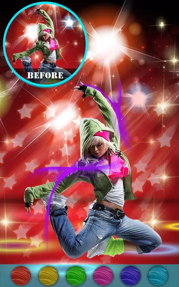 ภาพหน้าจอของ Hip-Pop Photo Editor