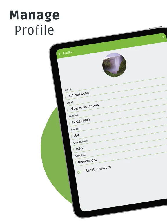 Chirayu Care iPad  স্ক্রিনশট