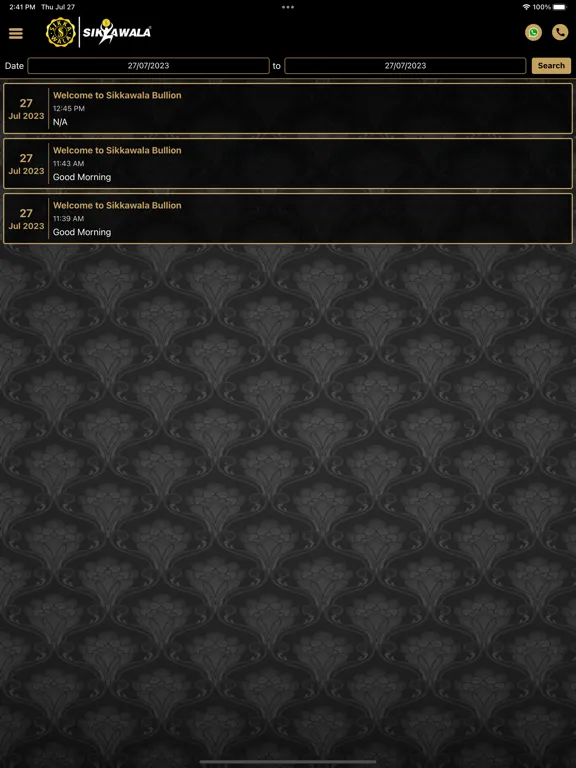 Sikkawala - Bullion Live Delhi iPad  سکرین شاٹس