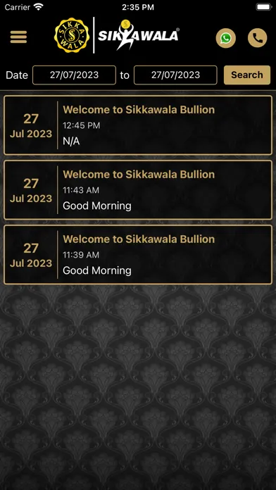 Sikkawala - Bullion Live Delhi سکرین شاٹس