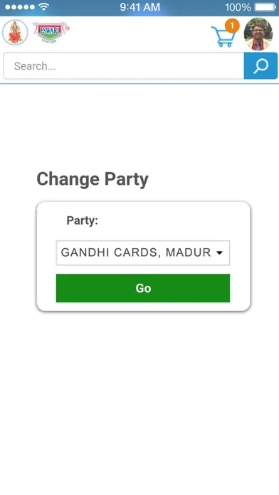 Zrzuty ekranu Eswari Cards