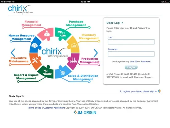 Capturas de pantalla de Chirix iPad 