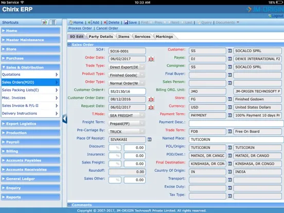Capturas de pantalla de Chirix iPad 