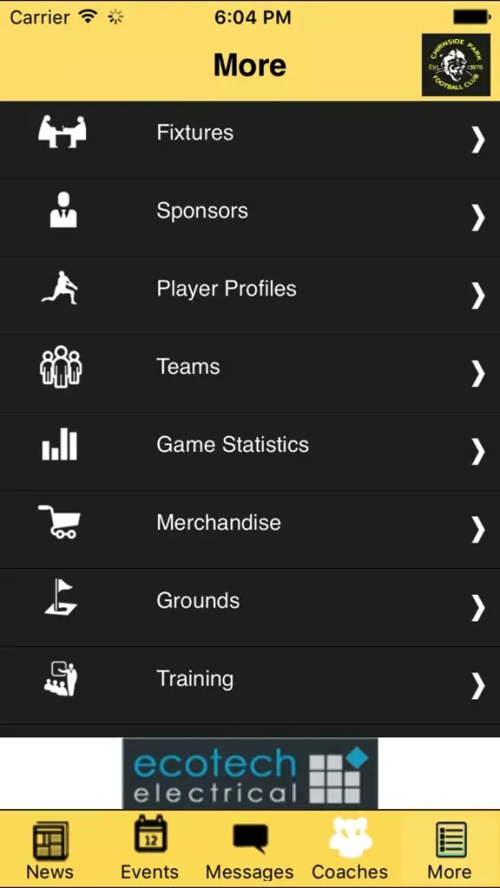 Chirnside Park FC Screenshots