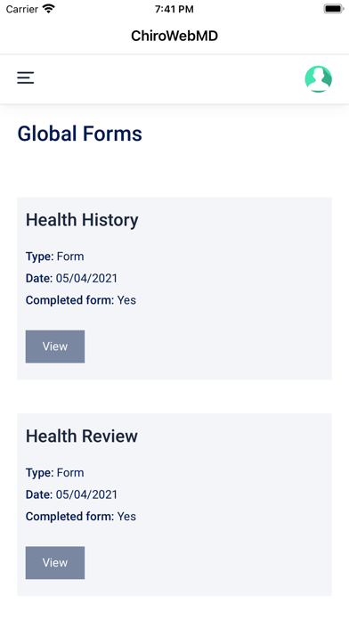 Digital Patient Chart স্ক্রিনশট