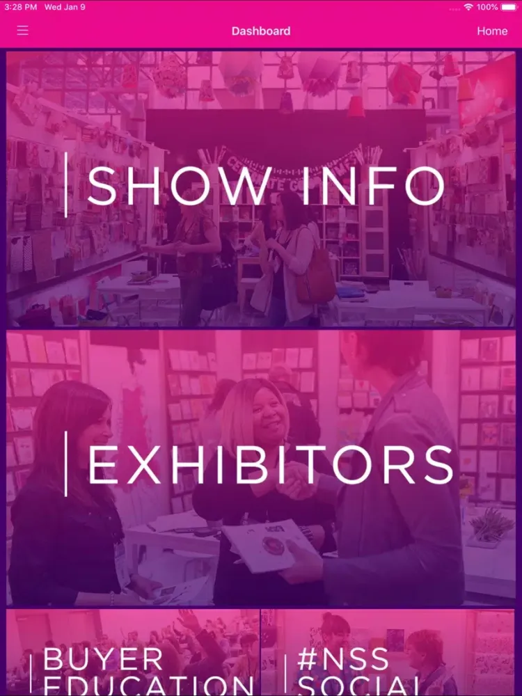 Captures d'écran de NSS - National Stationery Show iPad 