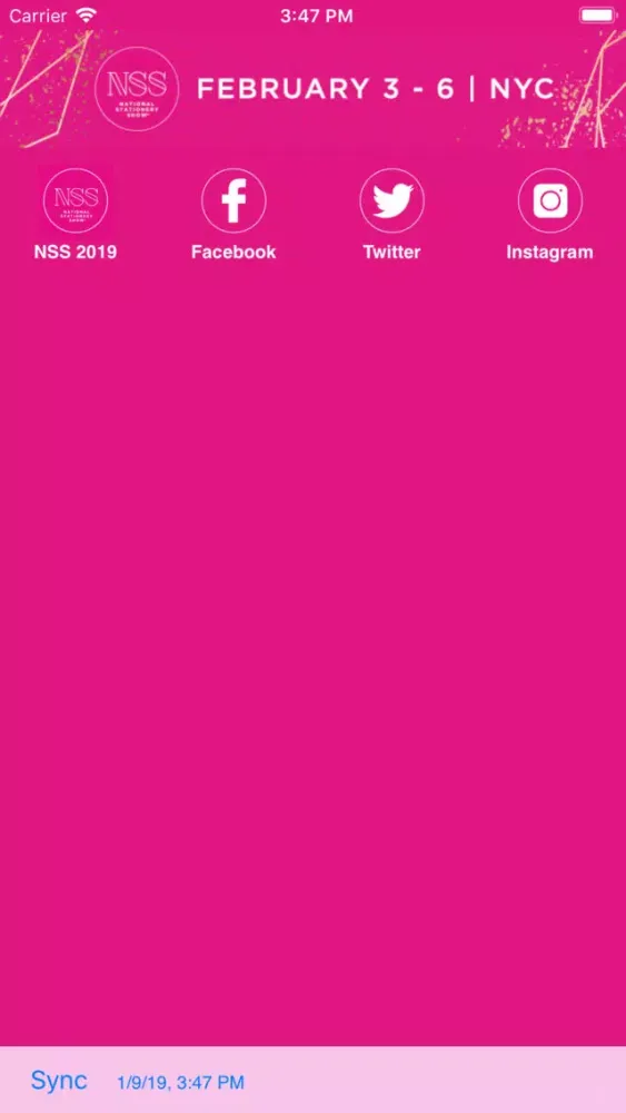 Captures d'écran de NSS - National Stationery Show