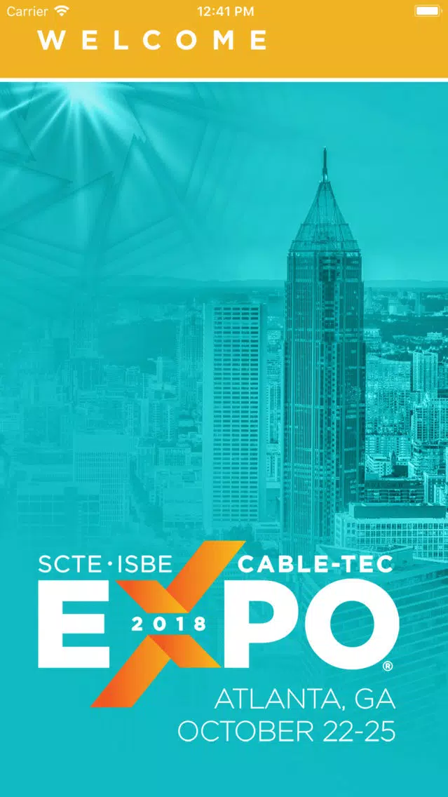 Screenshot di SCTE/ISBE Cable-Tec® Expo 2018