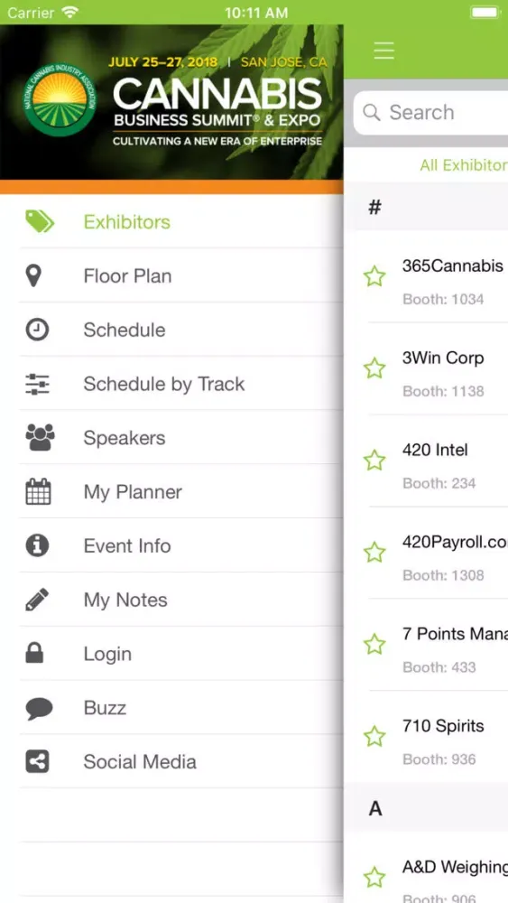 Cannabis Business Summit Expo Screenshots