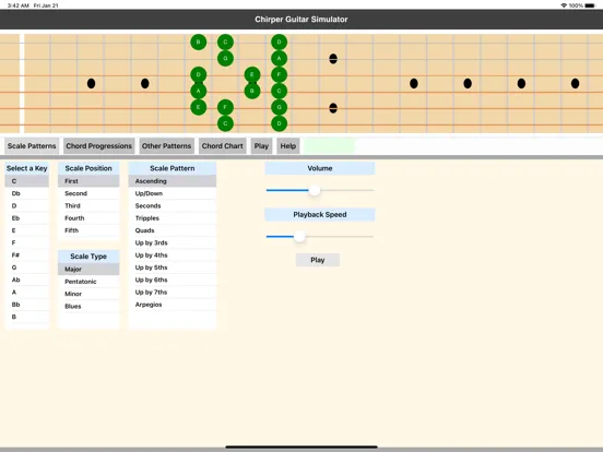 صور Chirper Guitar Simulator iPad 