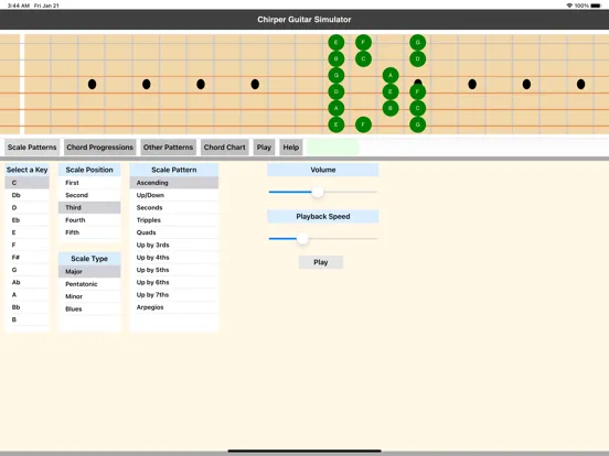 صور Chirper Guitar Simulator iPad 