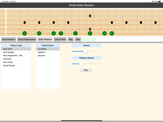 صور Chirper Guitar Simulator iPad 