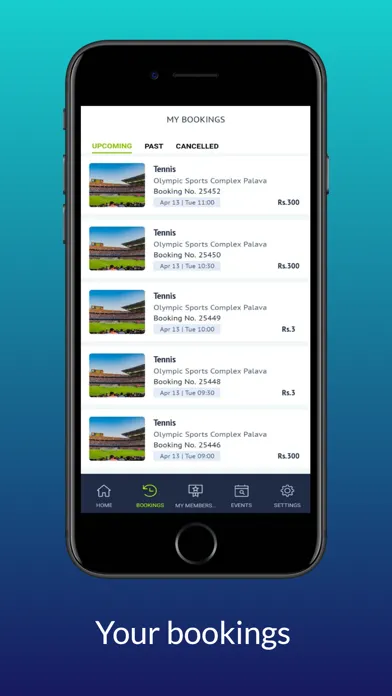 Capturas de tela do Roar Sports: Booking Engine
