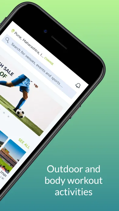 Capturas de tela do Roar Sports: Booking Engine