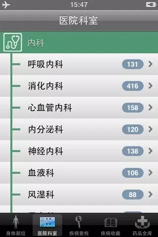 疾病药品大全 Disease & Medicine Library应用截图