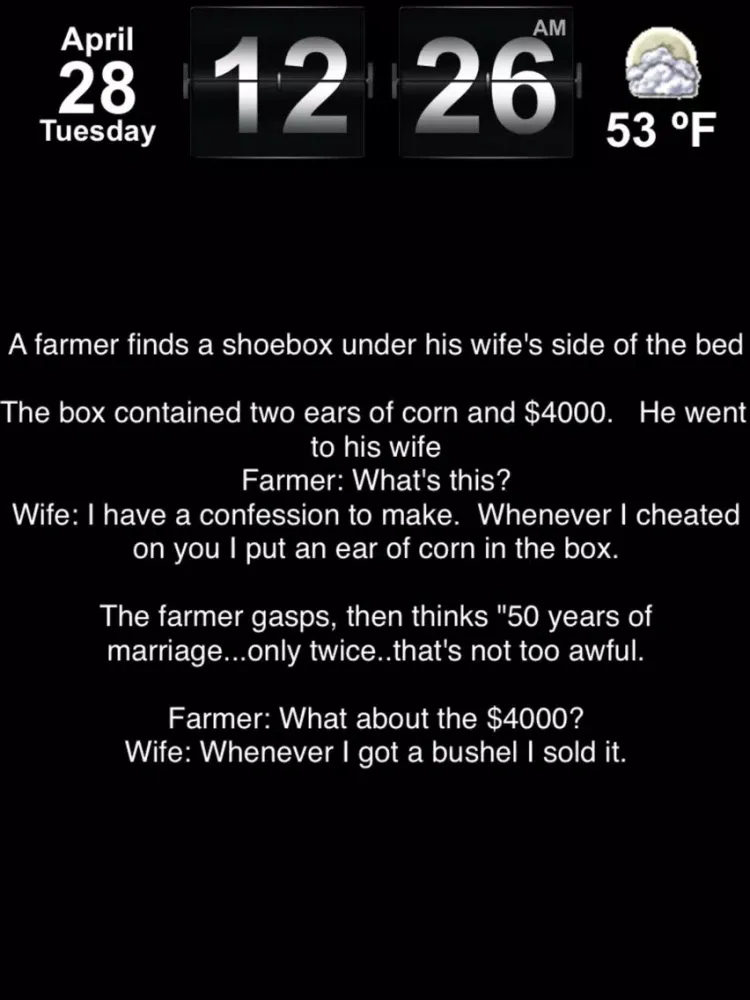 Joke Watch App - Funny humor laughs iPad 应用截图