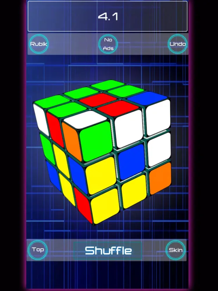 Capturas de tela do Rubik 3D Shuffle iPad 