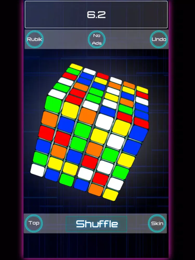 Capturas de tela do Rubik 3D Shuffle iPad 
