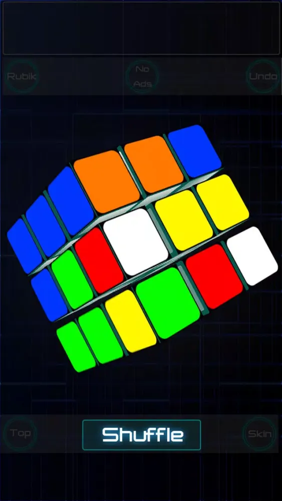 Capturas de tela do Rubik 3D Shuffle