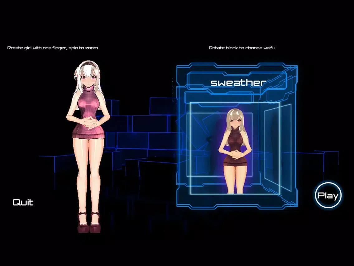 Waifu Anime 3D Hologram iPad  স্ক্রিনশট