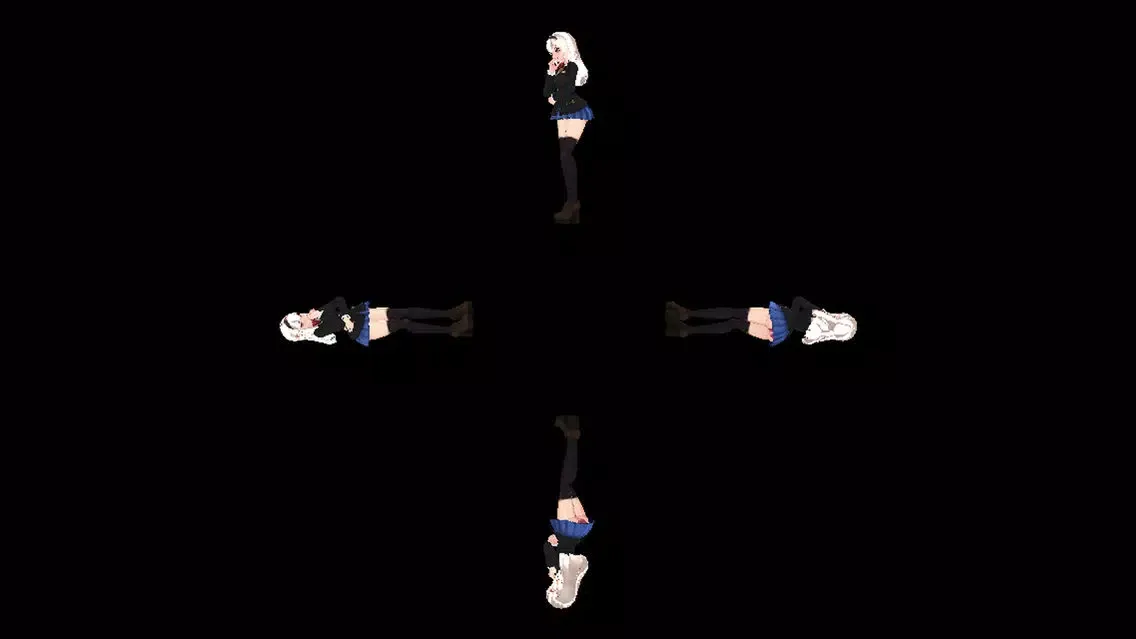 Waifu Anime 3D Hologram স্ক্রিনশট
