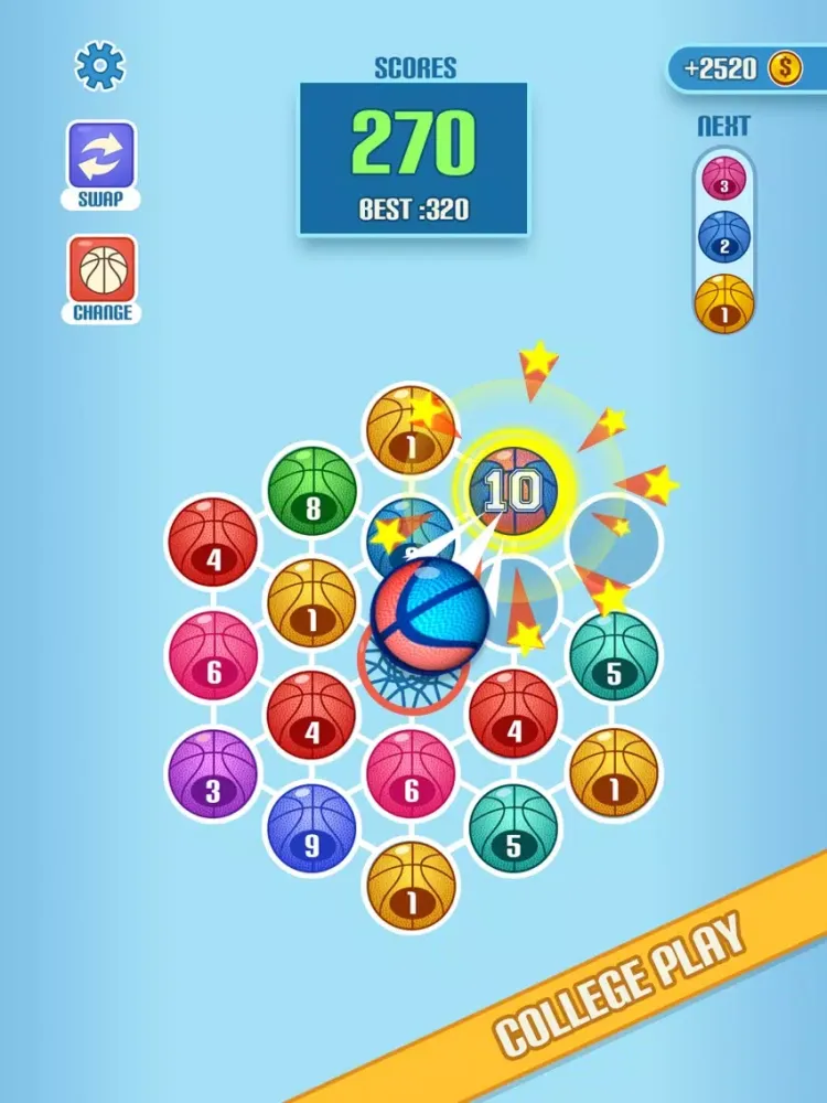 Merge And Dunk iPad  Screenshots