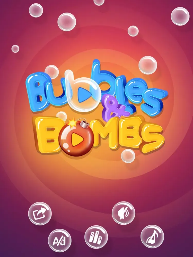 تصاویر Bubbles & Bombs iPad 