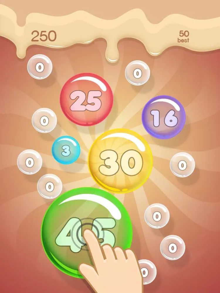 تصاویر Bubbles & Bombs iPad 