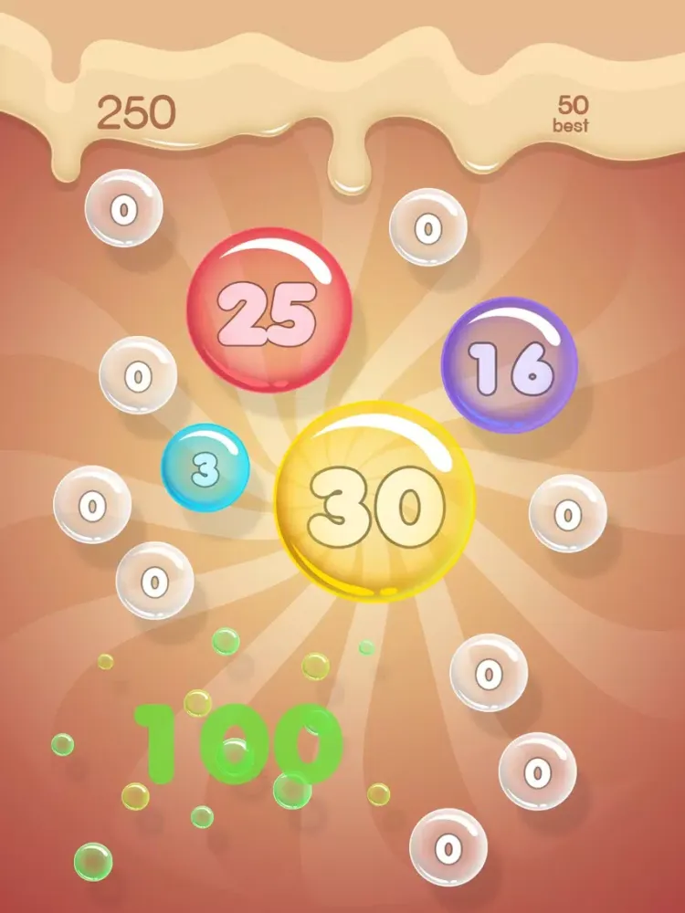تصاویر Bubbles & Bombs iPad 