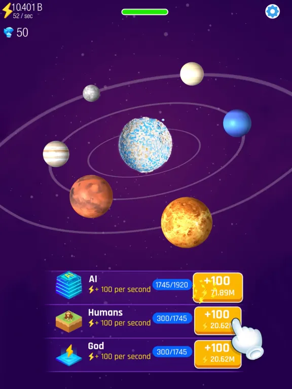 Idle World ! iPad 应用截图
