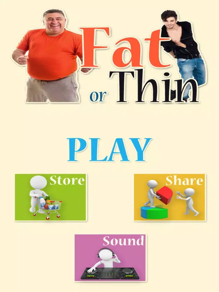 Fat or Thin - Guess from the close up pics iPad  स्क्रीनशॉट