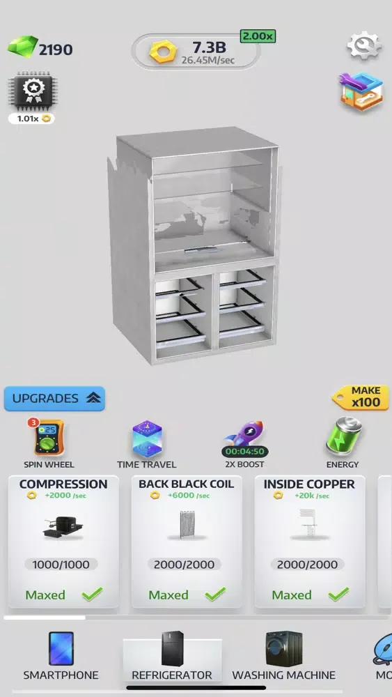 Captures d'écran de Idle Tech!