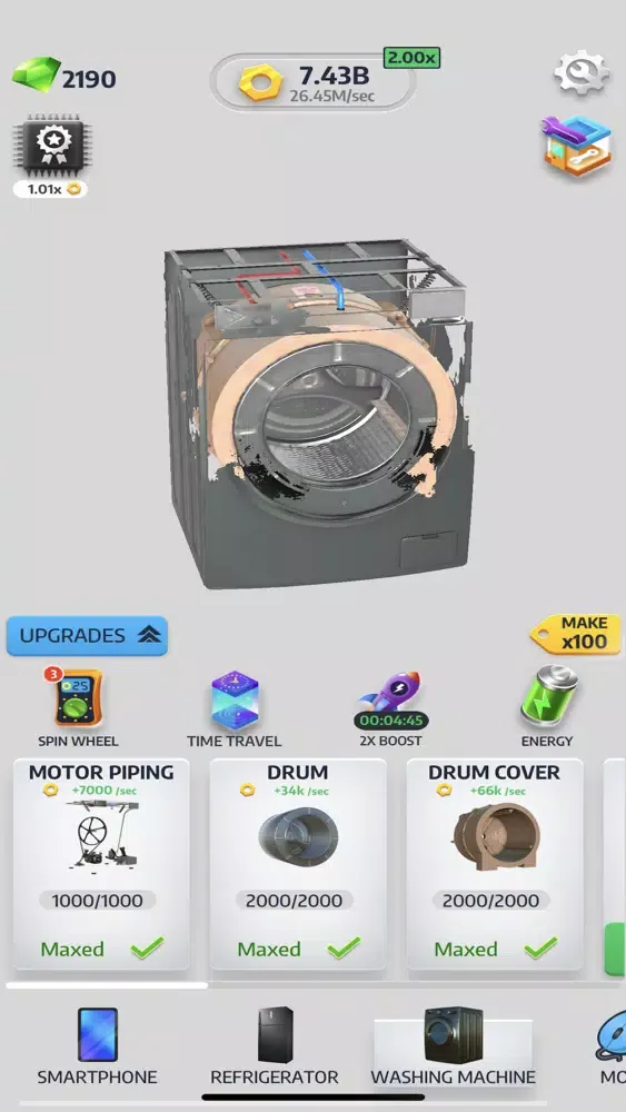 Captures d'écran de Idle Tech!