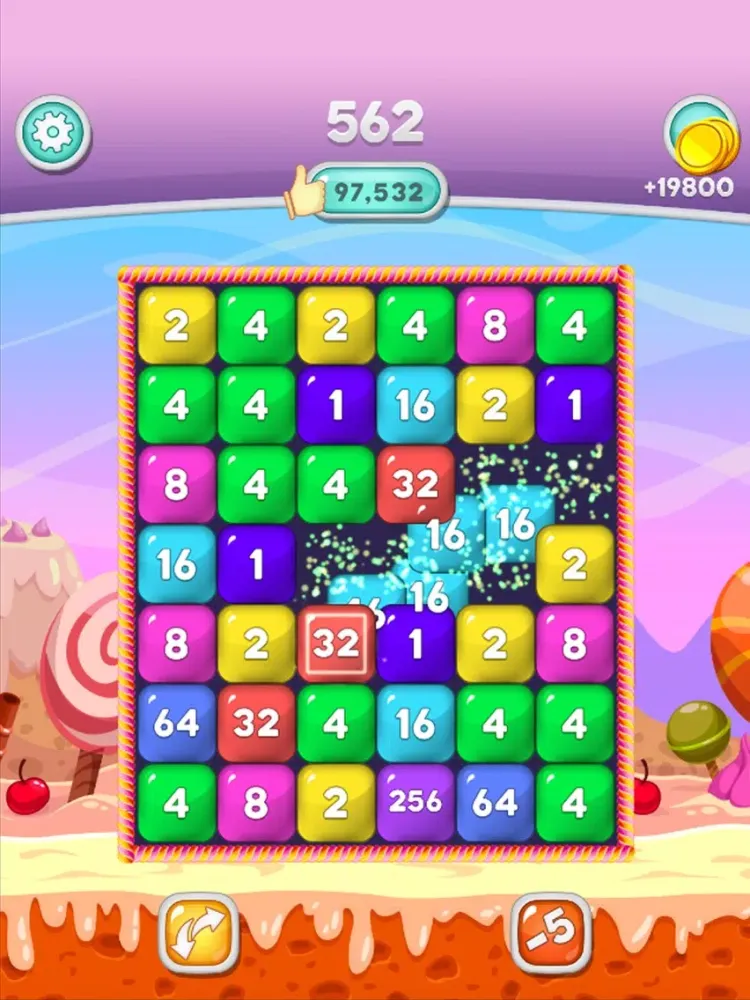 Ảnh chụp màn hình của Number Blast - Block Puzzle Game iPad 