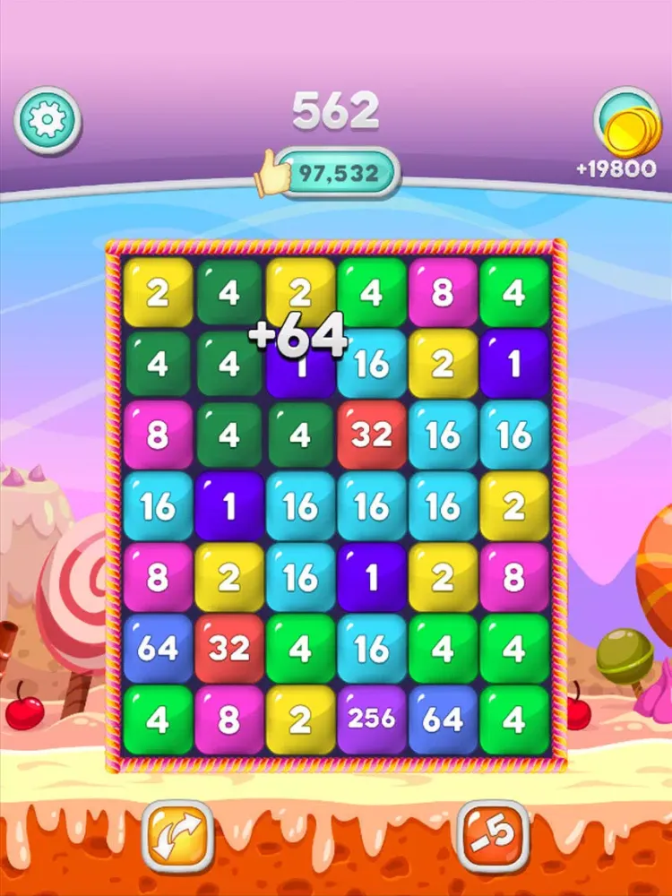 Ảnh chụp màn hình của Number Blast - Block Puzzle Game iPad 