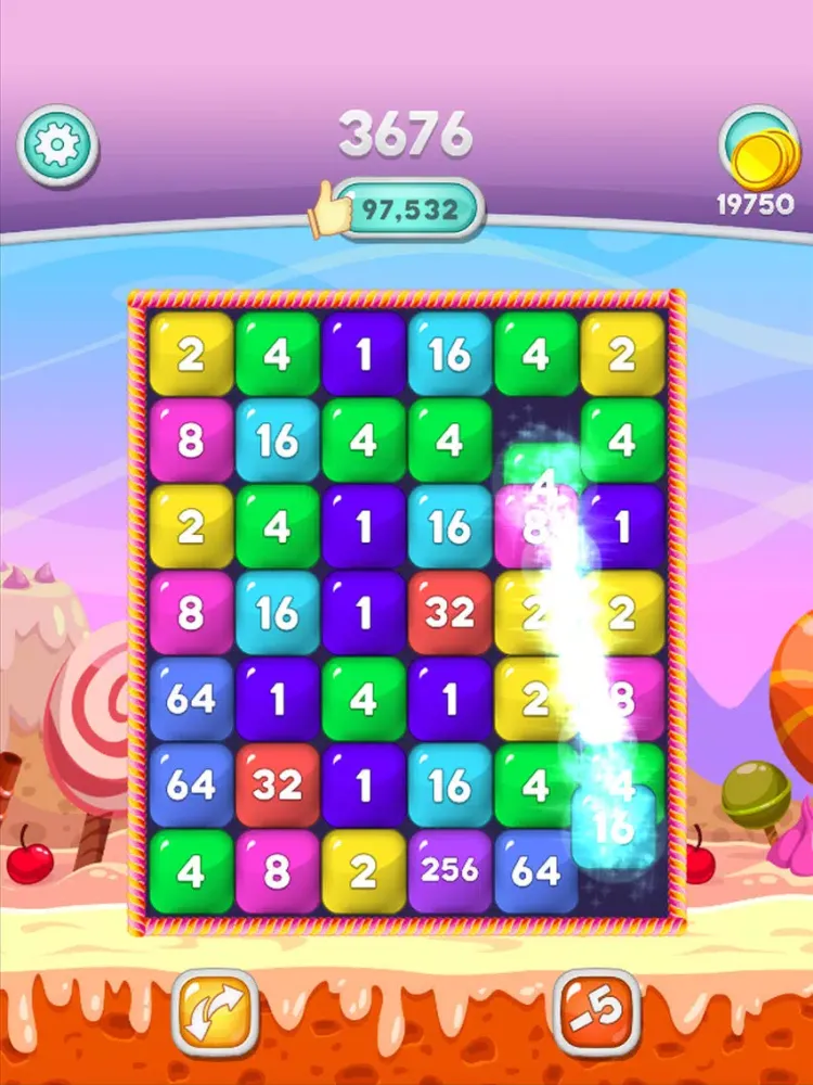 Ảnh chụp màn hình của Number Blast - Block Puzzle Game iPad 