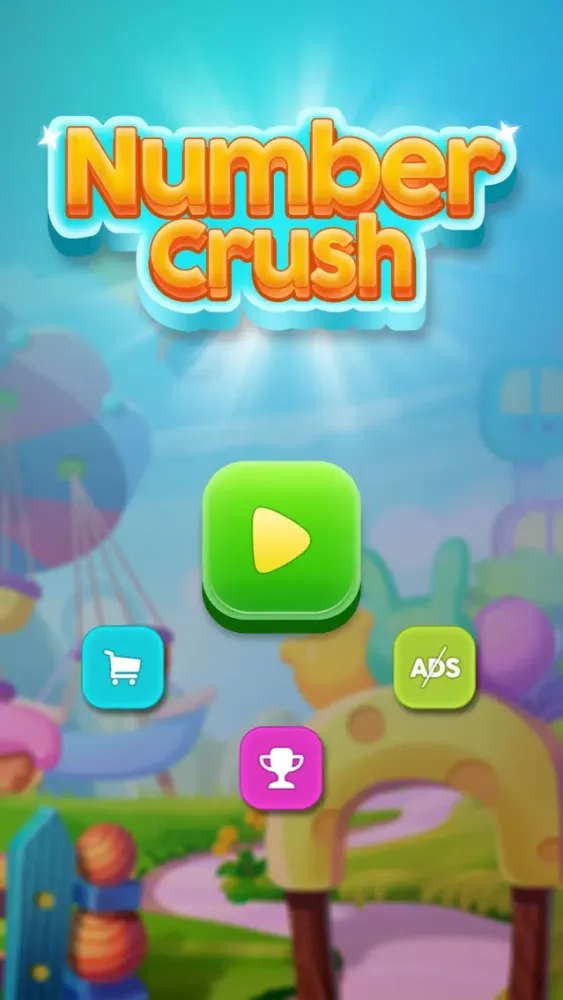 Ảnh chụp màn hình của Number Crush - A Match 3 Number Game