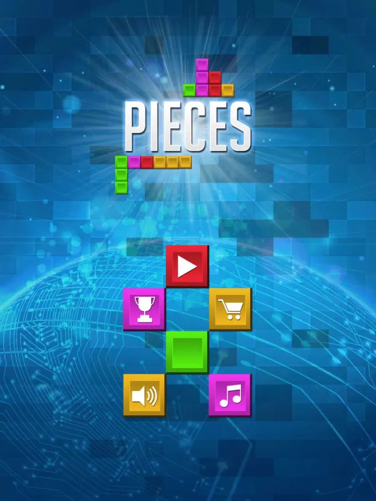 Captures d'écran de Pieces - A Blocks Puzzle iPad 