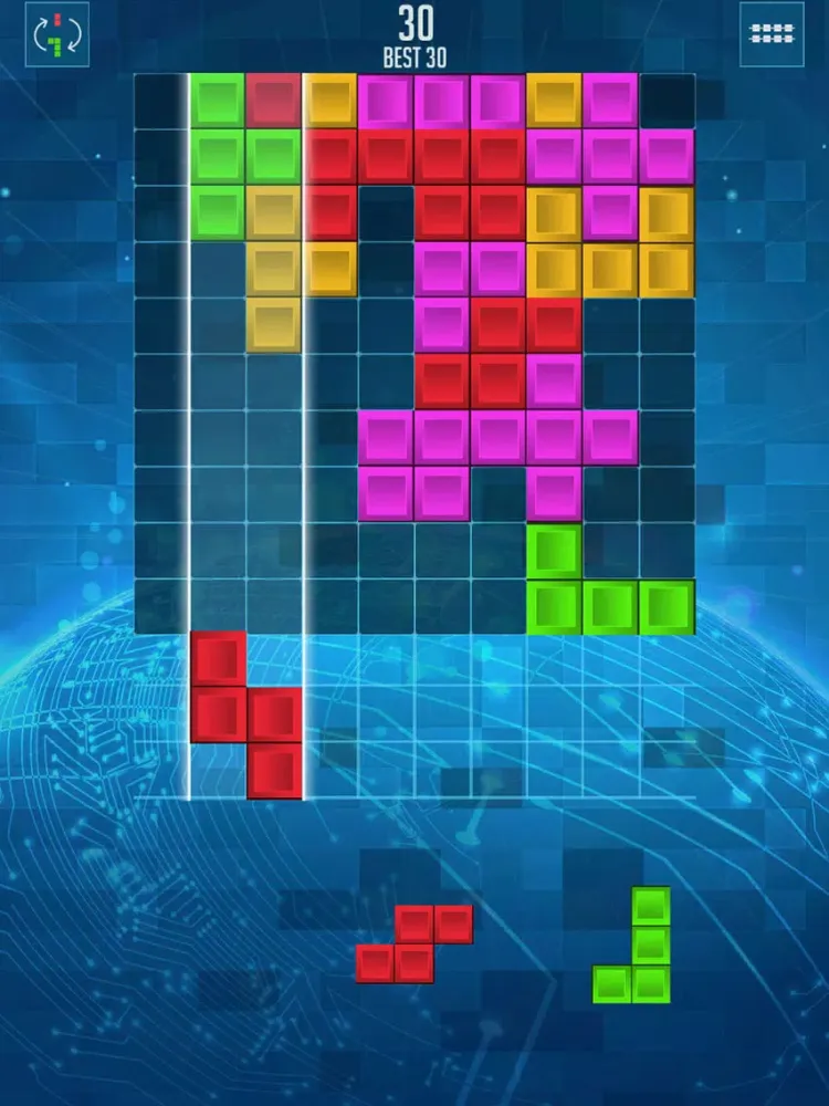 Captures d'écran de Pieces - A Blocks Puzzle iPad 