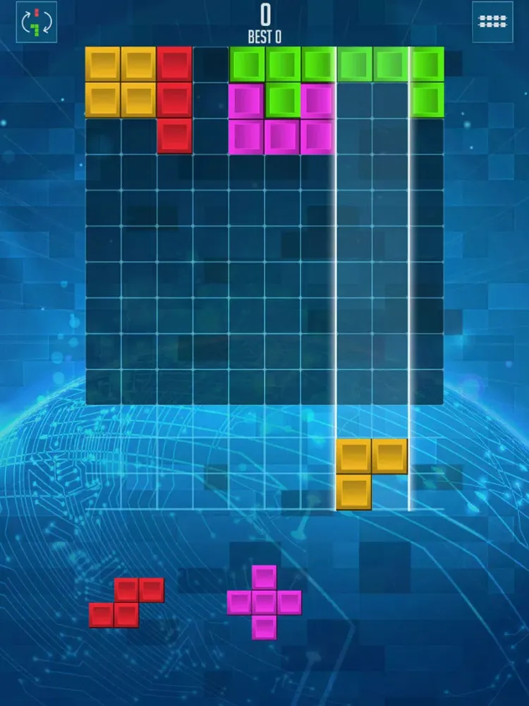 Captures d'écran de Pieces - A Blocks Puzzle iPad 