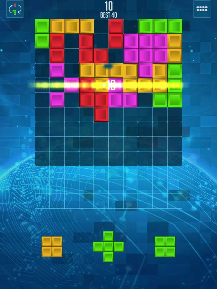 Captures d'écran de Pieces - A Blocks Puzzle iPad 