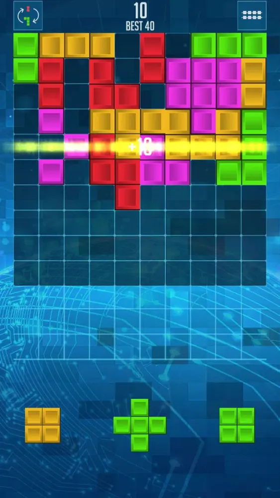 Captures d'écran de Pieces - A Blocks Puzzle