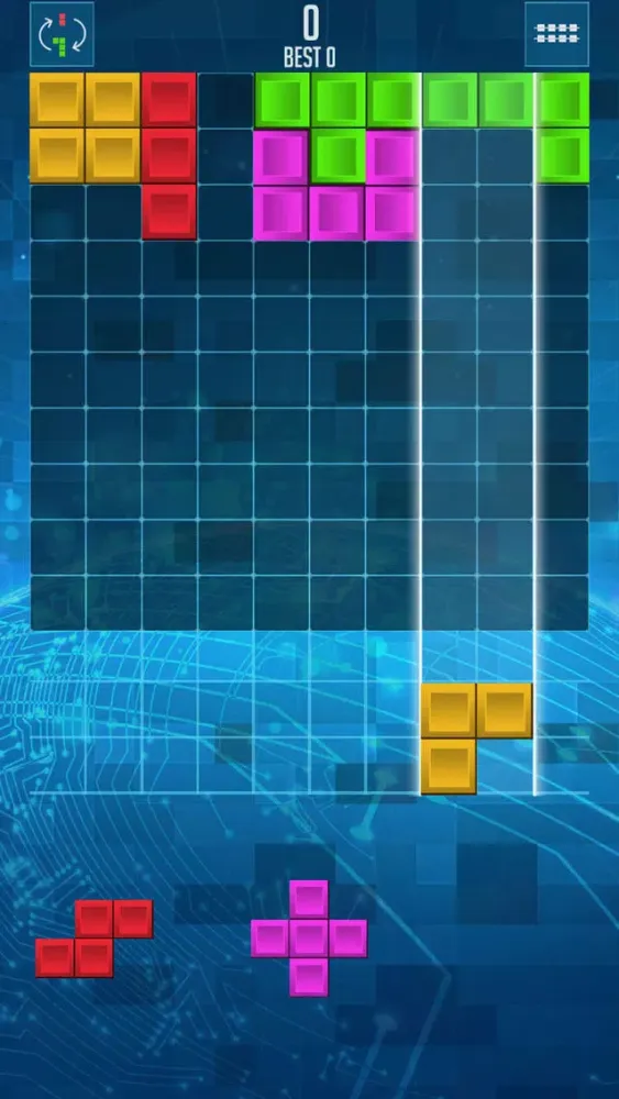 Captures d'écran de Pieces - A Blocks Puzzle
