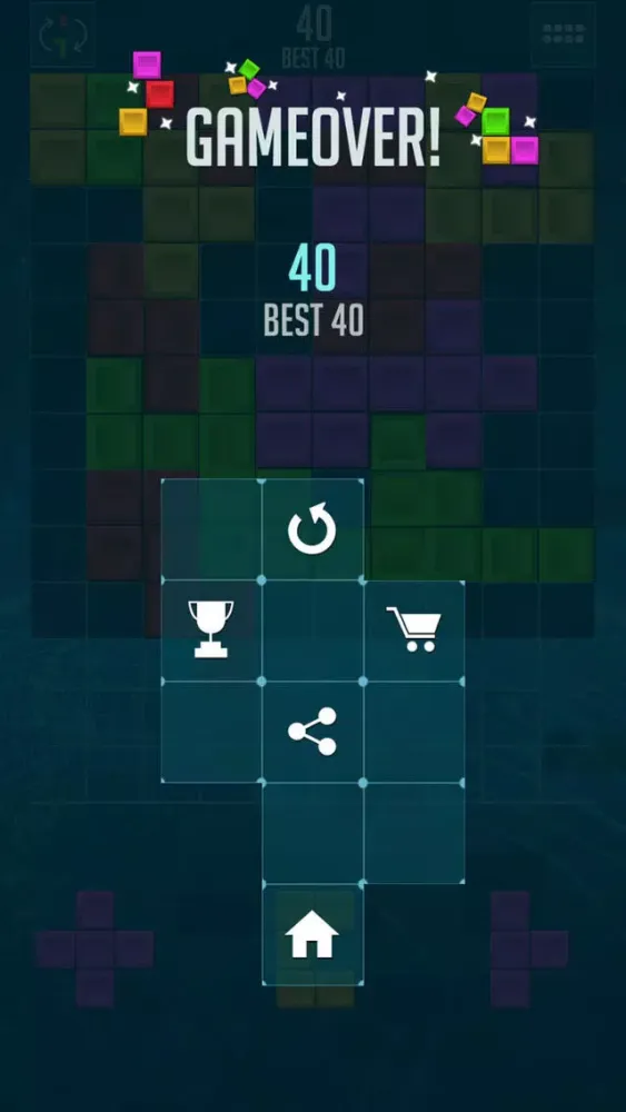 Captures d'écran de Pieces - A Blocks Puzzle
