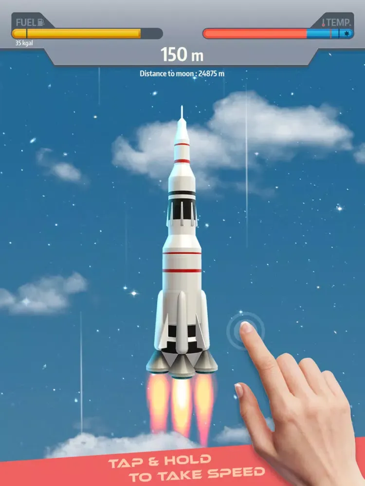 Rocket Launch ! iPad  স্ক্রিনশট