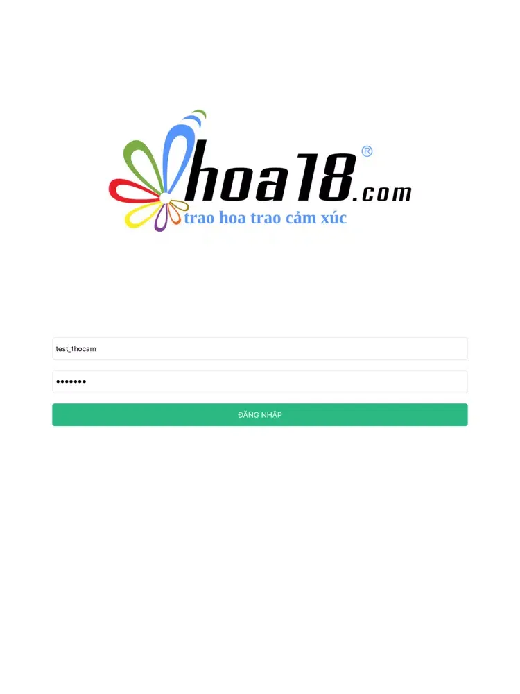 HOA18member-Shop Hoa đối tác iPad  Screenshots