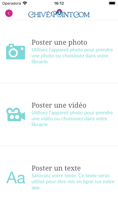 Chivé Point Com Screenshots