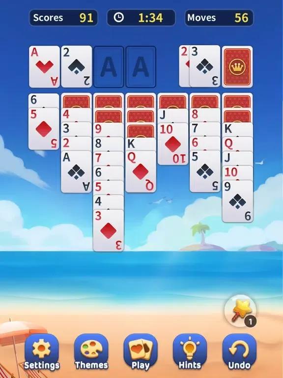 Solitaire Crisp iPad 應用截圖