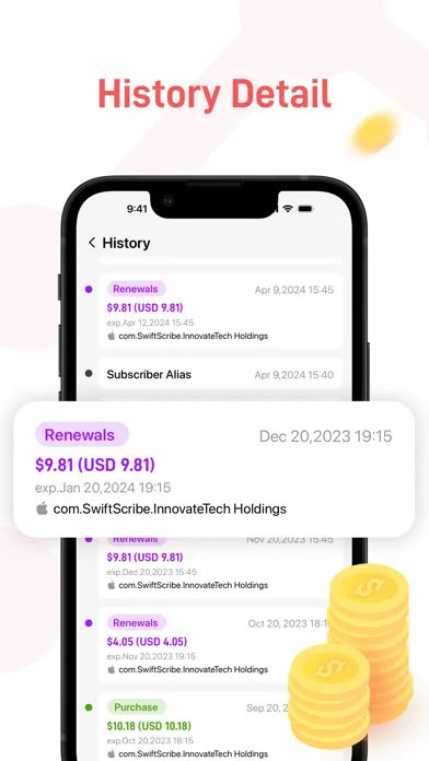 Capturas de tela do RC report-Revenue Dashboard
