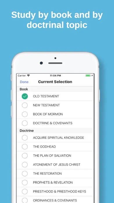 Zrzuty ekranu Doctrinal Warrior: LDS Tools